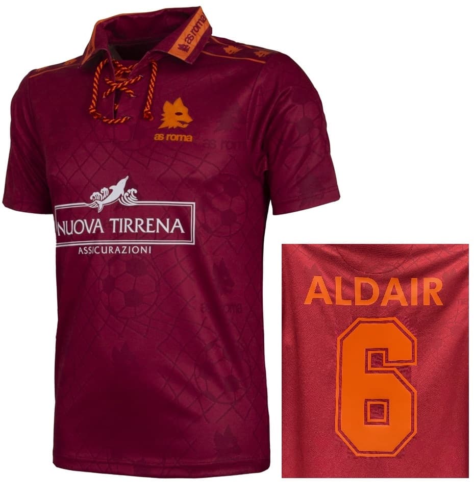 AS ROMA MAGLIA ALDAIR RETRO VINTAGE 1994-95