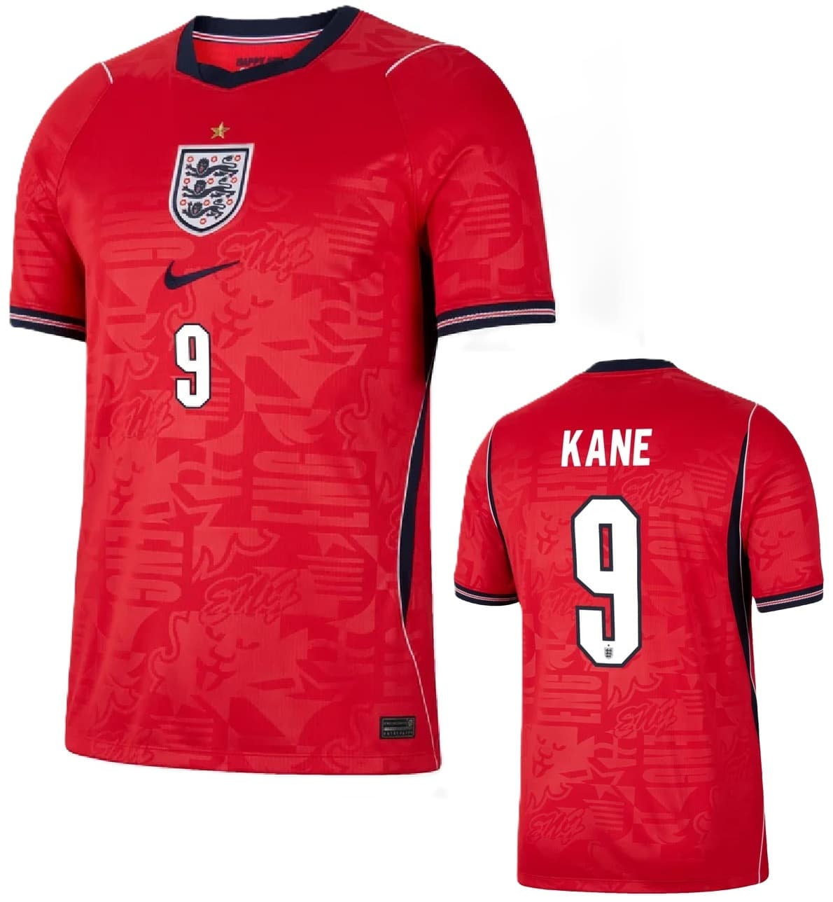 INGHILTERRA MAGLIA KANE AWAY 2026-27