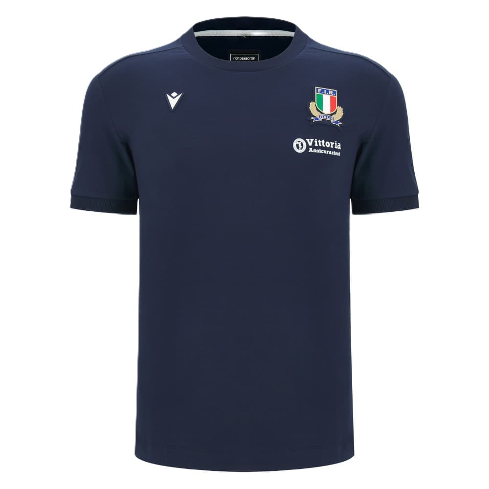 ITALIA RUGBY FIR T-SHIRT BLU 2026-27