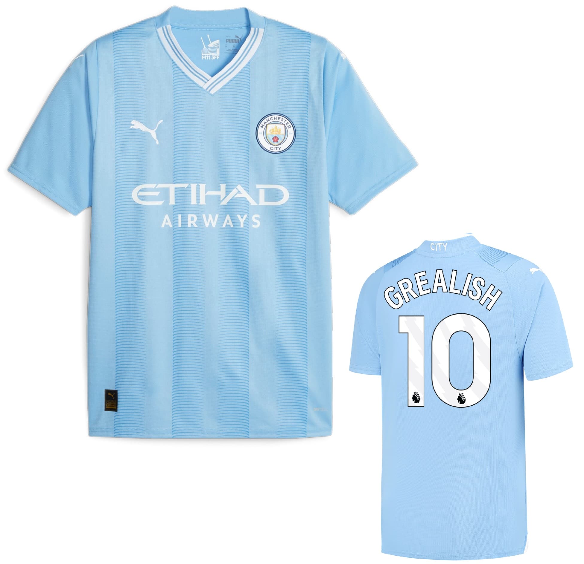 MANCHESTER CITY MAGLIA GREALISH HOME 2023-24 - Immagine 1
