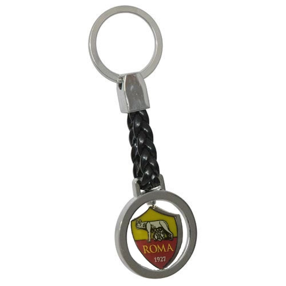 AS ROMA PORTACHIAVI METALLO GIREVOLE