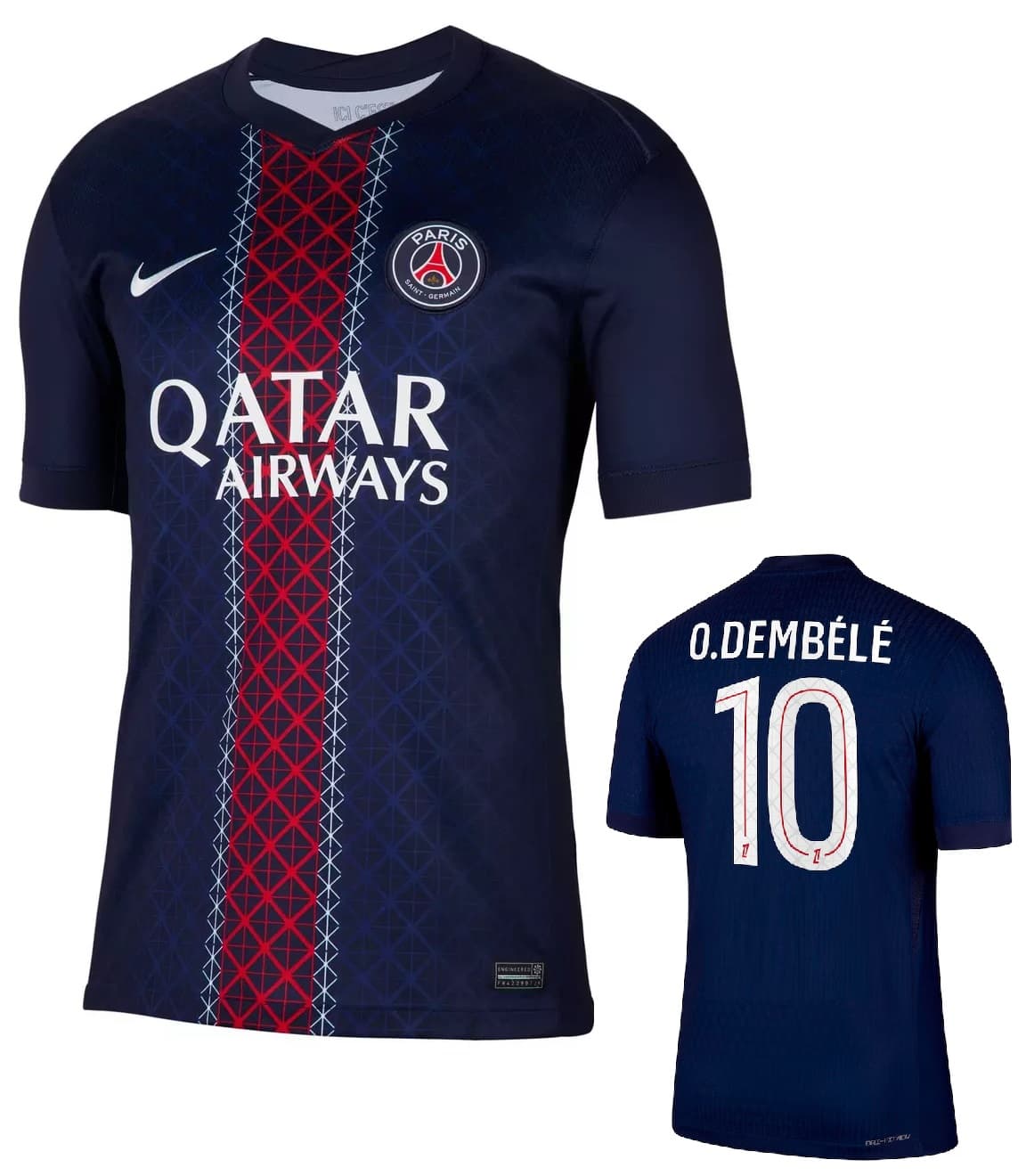 PSG MAGLIA DEMBELE BAMBINO HOME 2025-26 - Immagine 1