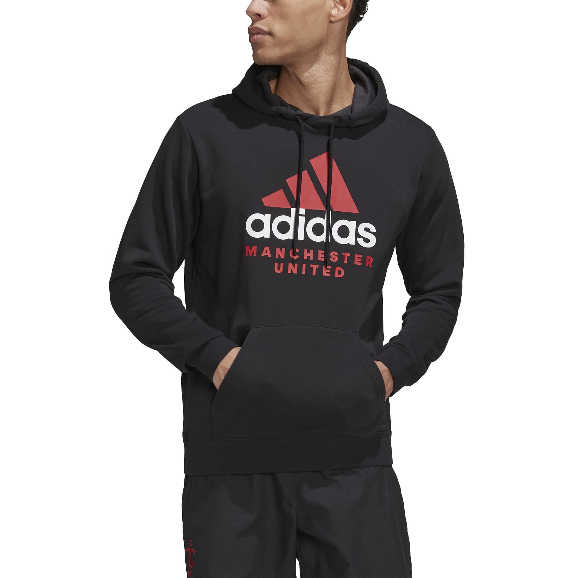 MANCHESTER UNITED HOODY BLACK SWEAT 2022-23