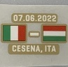 ITALIA UNGHERIA 07-06-2022