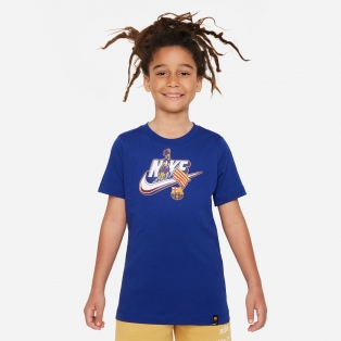 BARCELLONA T SHIRT BAMBINO NIKE BLU 2023 24 CalcioItalia