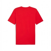 AC MILAN JUNIOR ESSENTIAL RED T-SHIRT 2025-26