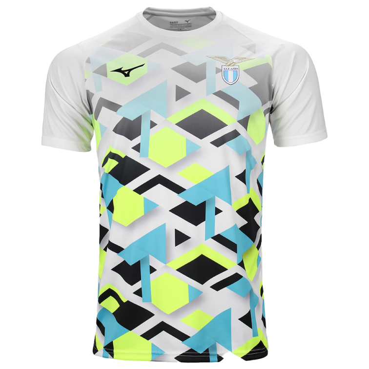 SS LAZIO PREMATCH WHITE SHIRT 2024-25