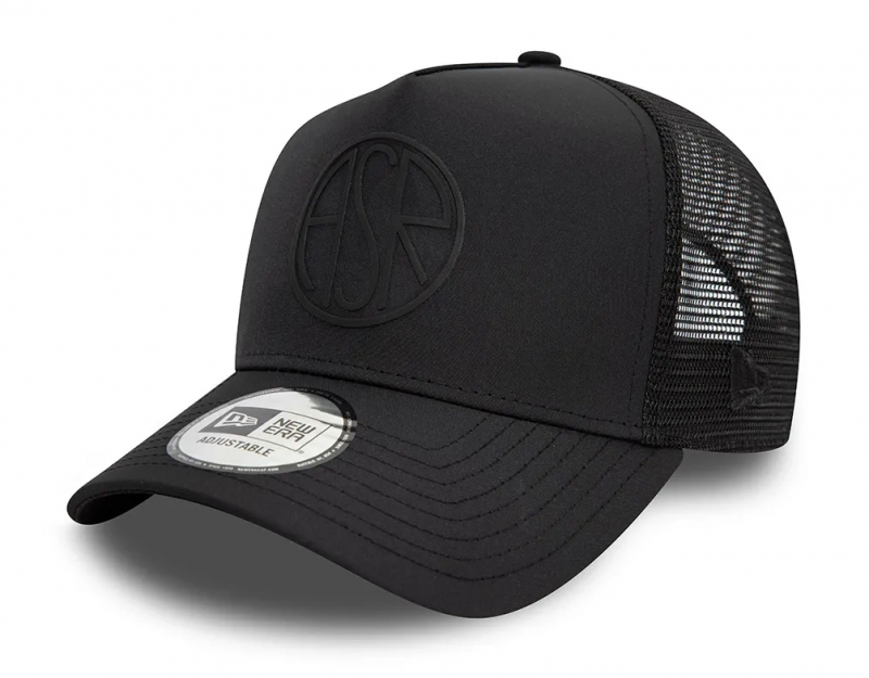 AS ROMA CAPPELLINO TRUCKER NERO ASR NEW ERA