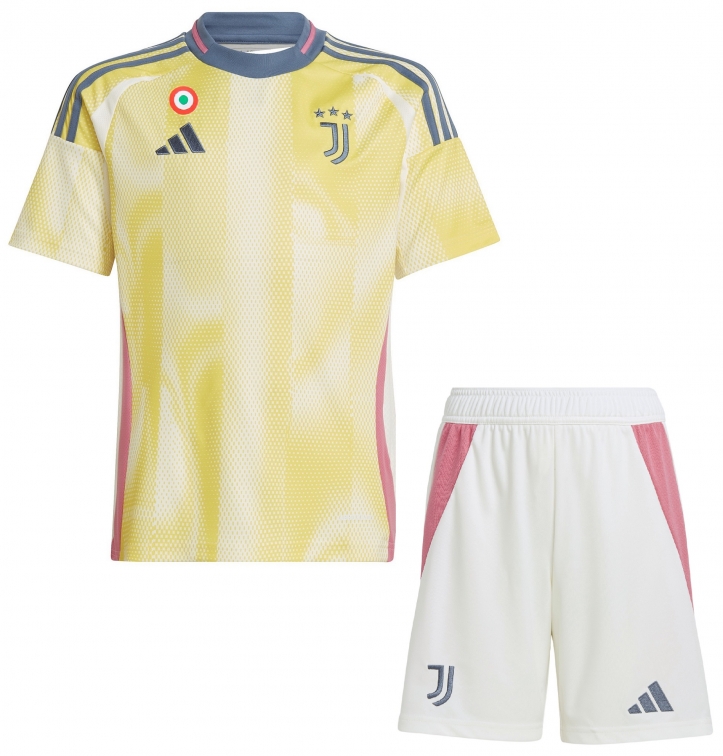 JUVENTUS COMPLETO BAMBINO AWAY GIALLO 2024 25 CalcioItalia