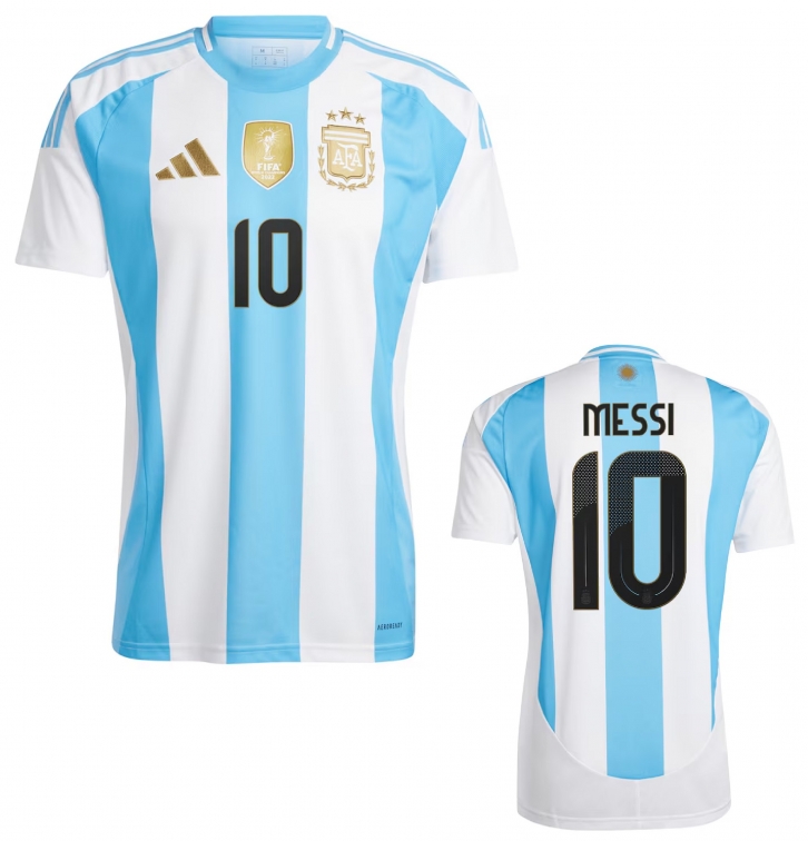 ARGENTINA MESSI JUNIOR HOME SHIRT 2024-25