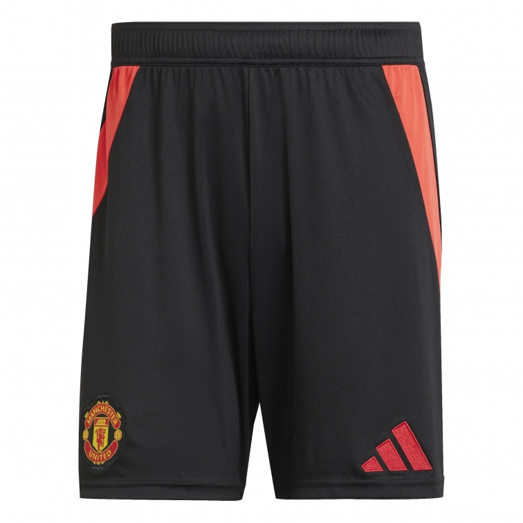 MANCHESTER UNITED HOME BLACK SHORTS 2024-25