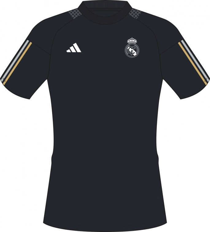 REAL MADRID PLAYER NAVY T-SHIRT 2023-24