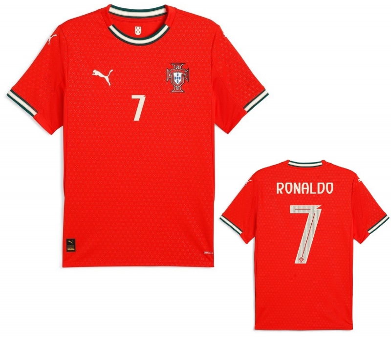 PORTUGAL RONALDO HOME SHIRT 2025-26