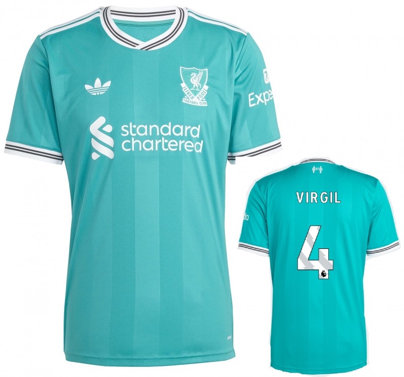 LIVERPOOL MAGLIA VIRGIL 3RD 2025-26