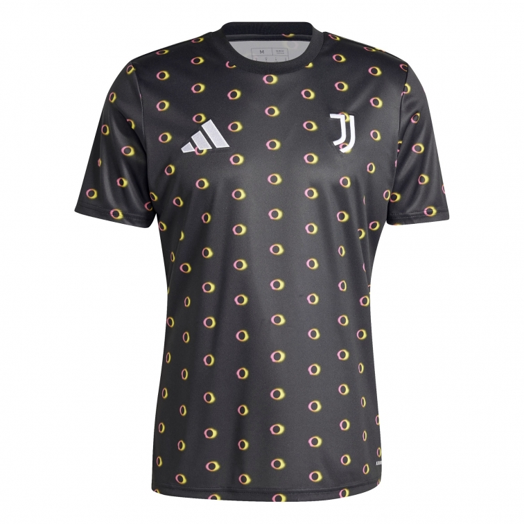 JUVENTUS PREMATCH BLACK SHIRT 2024-25