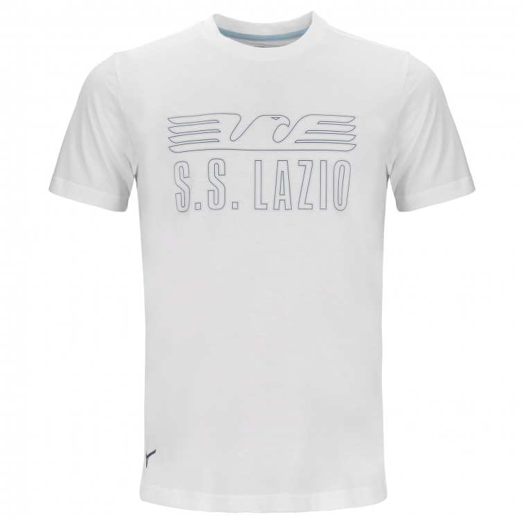 SS LAZIO FAN WHITE T-SHIRT 2024-25