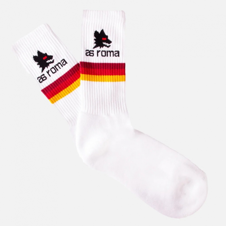 AS ROMA CALZINI BIANCHI 2024-25