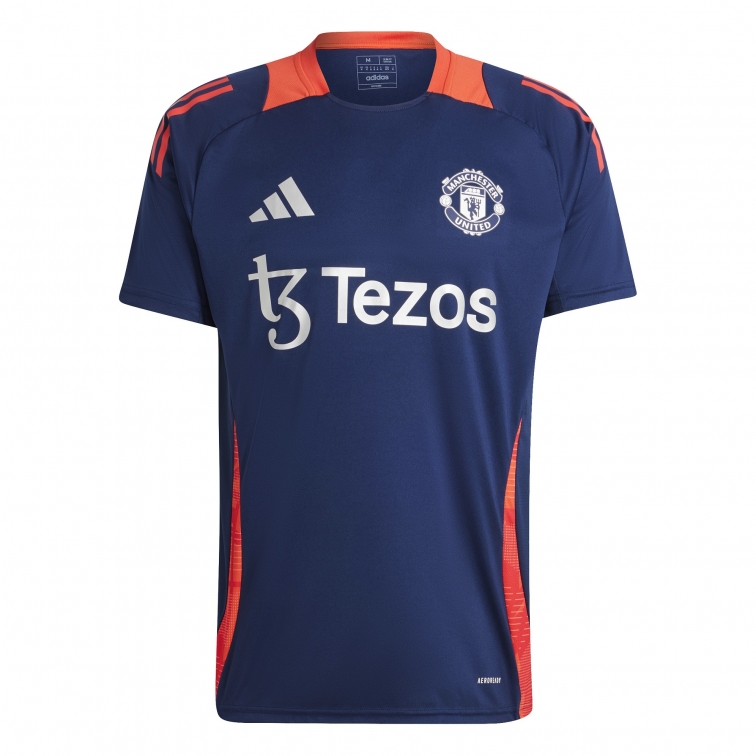 MANCHESTER UNITED TRAINING NAVY SHIRT 2024-25