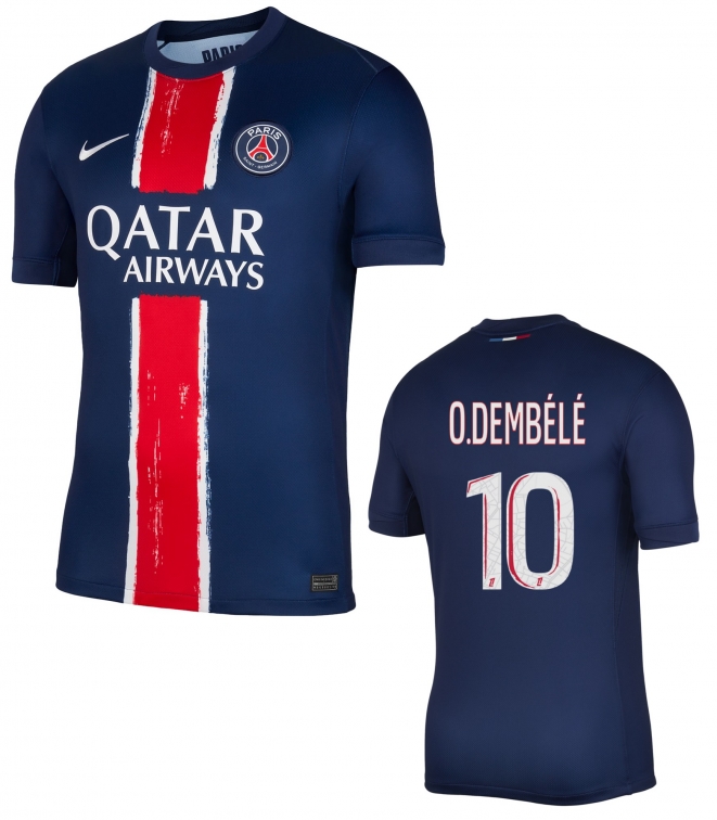 PSG DEMBELE HOME SHIRT 2024-25