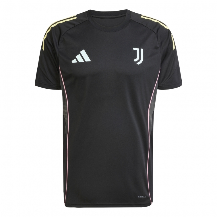 JUVENTUS TRAINING BLACK SHIRT 2025-26