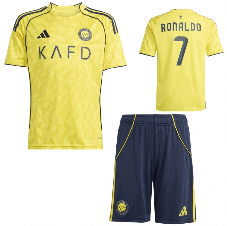 AL NASSR RONALDO JUNIOR KIT 2025-26