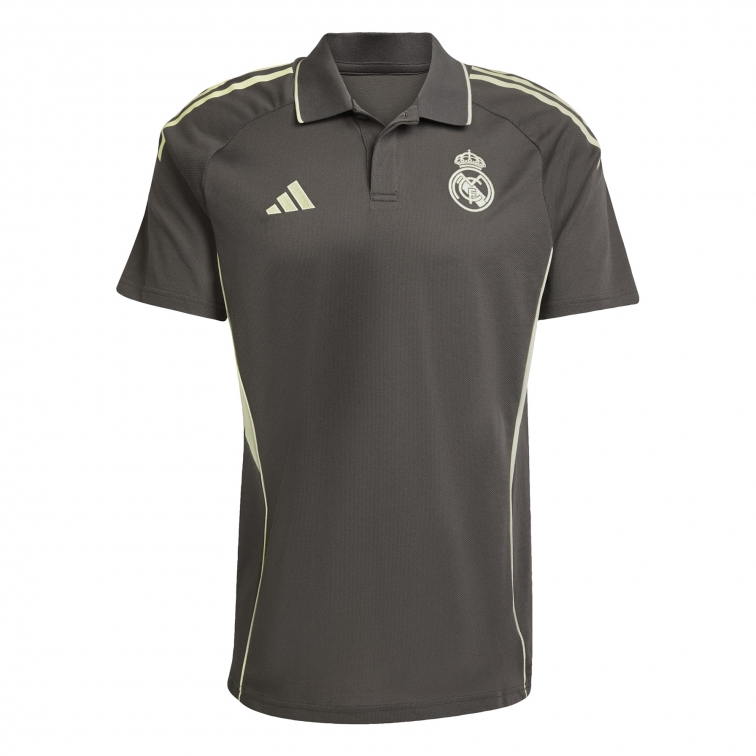 REAL MADRID GREY POLO 2025-26