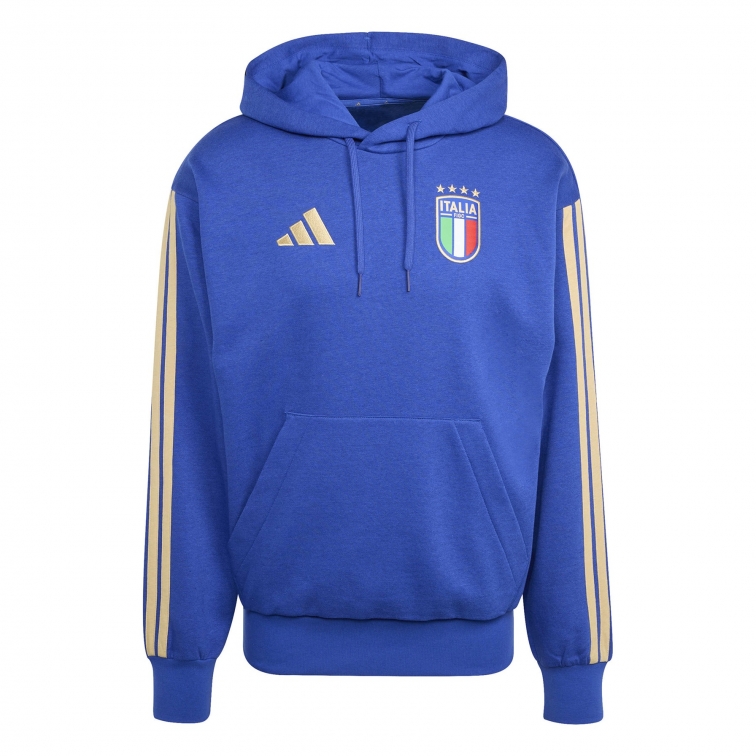 ITALIA FIGC HOODY FLEECE ROYAL SWEAT 2025-27