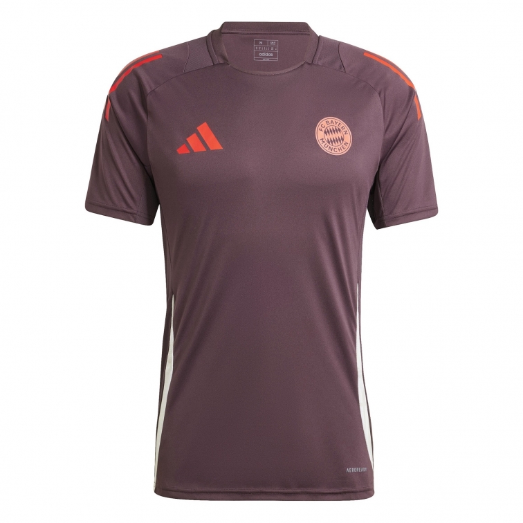 BAYERN MUNICH TRAINING BURGUNDY SHIRT 2024-25