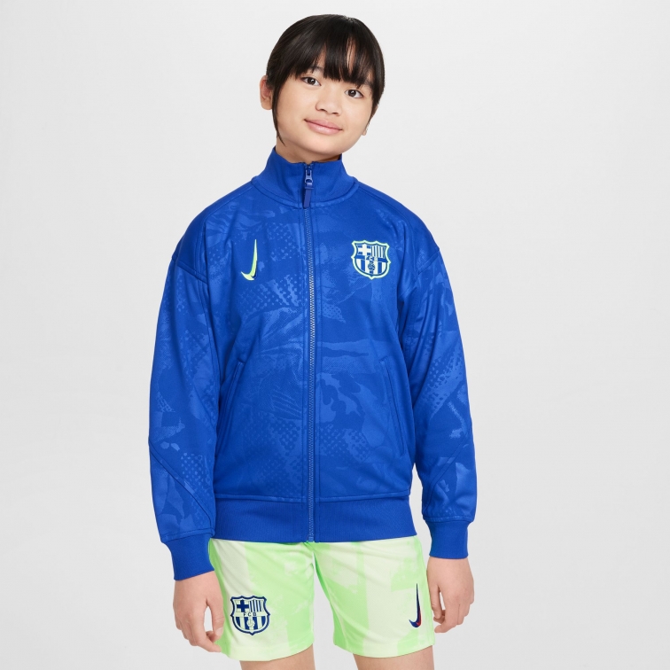 BARCELONA ANTHEM JUNIOR JACKET 2024-25