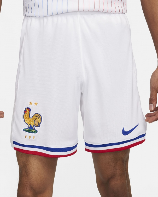 FRANCE HOME WHITE SHORTS 2024-25