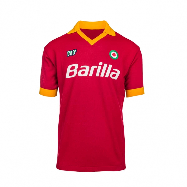 AS ROMA CONTI MATCH HOME SHIRT 1986-87