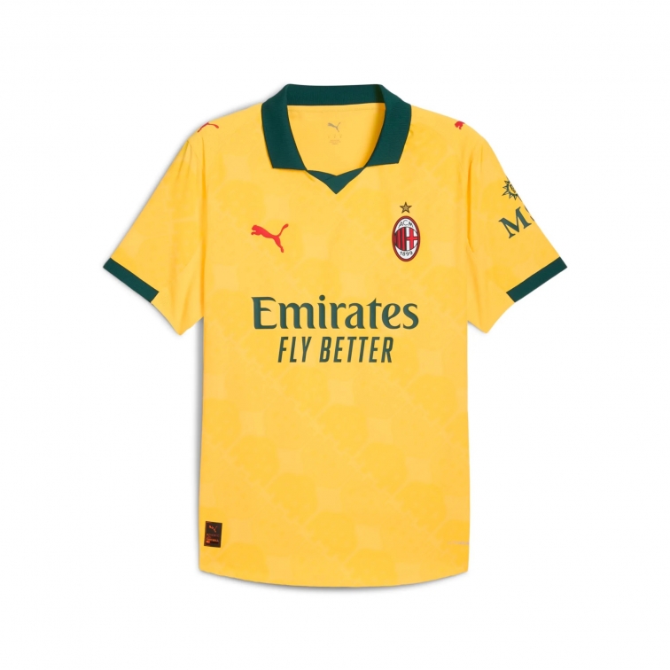 AC MILAN MAGLIA GARA 3RD GIALLA 2025-26