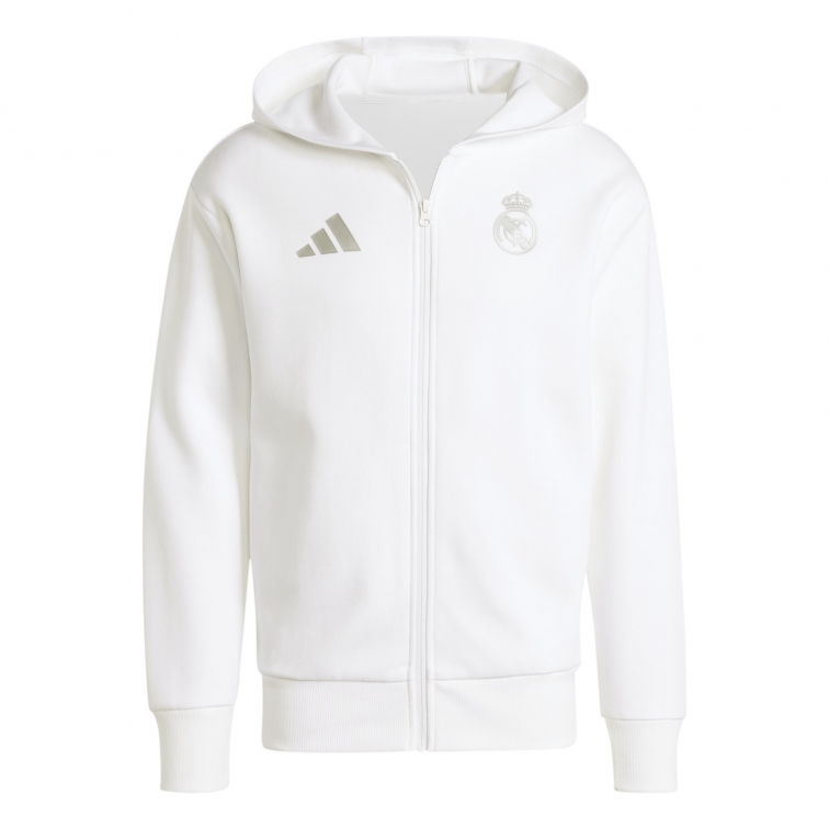 REAL MADRID ANTHEM WHITE JACKET 2024-25