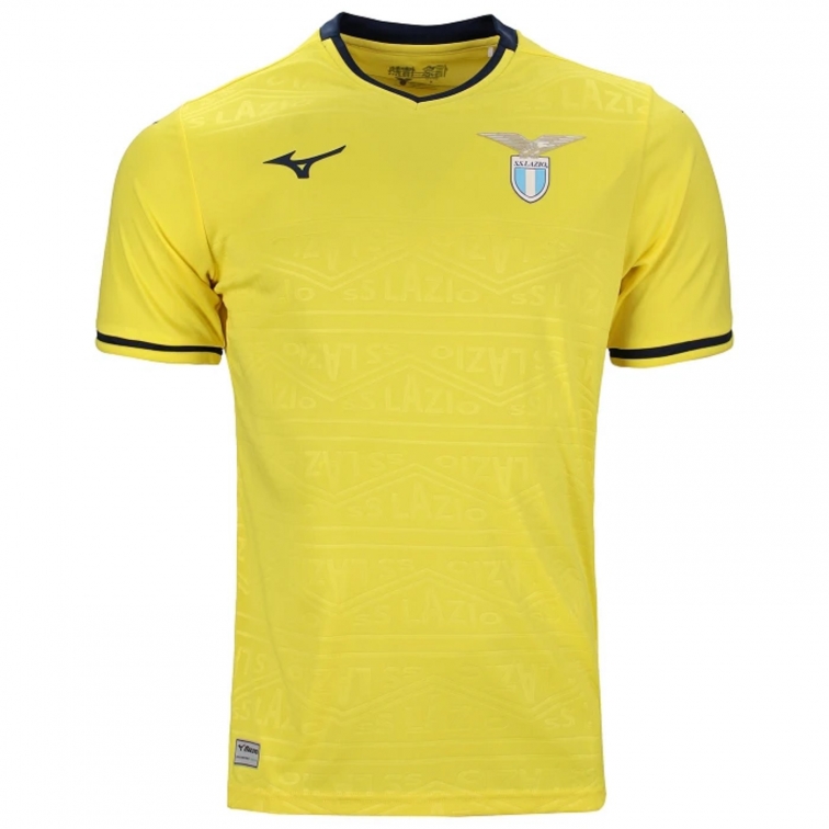 SS LAZIO MAGLIA BAMBINO GIALLA 2024-25