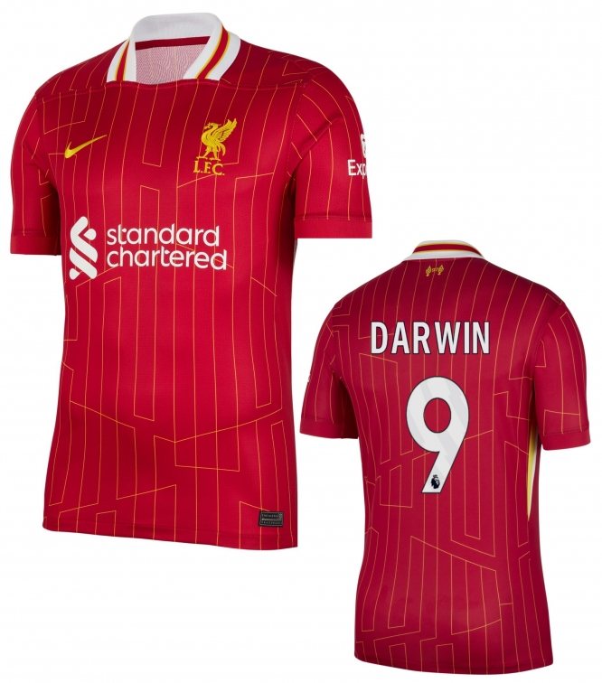 LIVERPOOL MAGLIA DARWIN HOME 2024-25