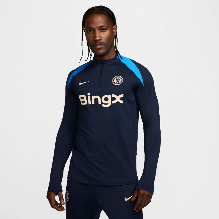 CHELSEA TRAINING DRILL NAVY TOP 2024-25