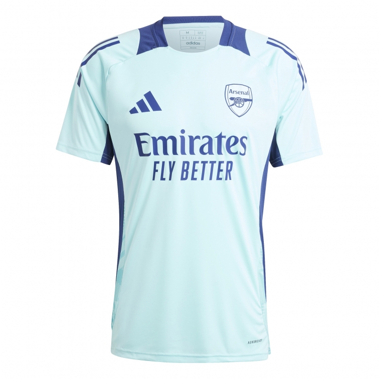 ARSENAL TRAINING LIGHT BLUE SHIRT 2024-25