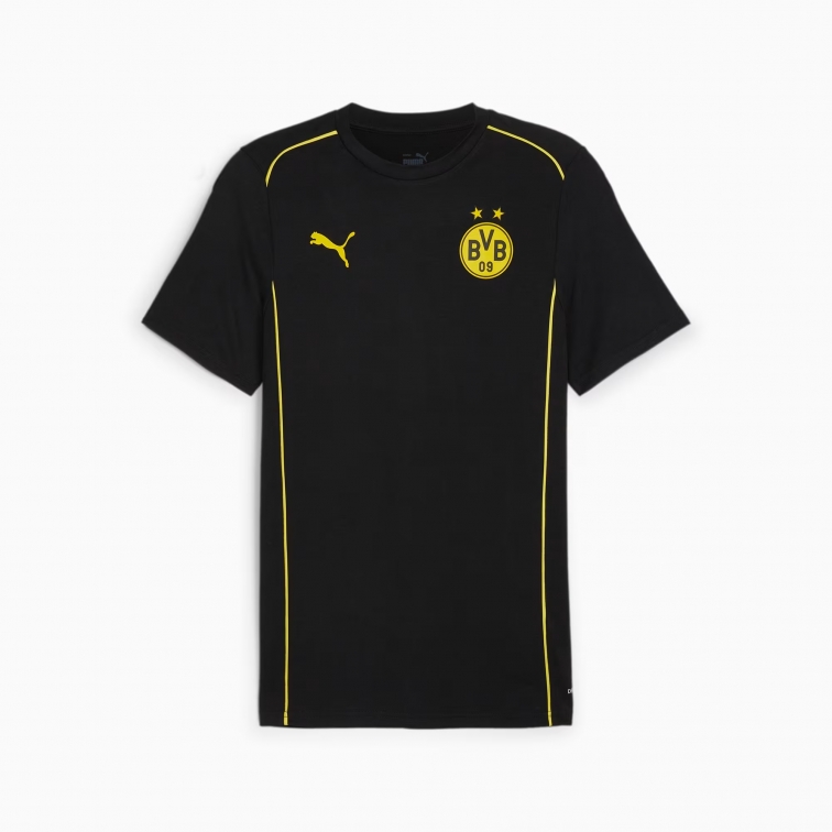 BORUSSIA DORTMUND T-SHIRT CASUAL NERA 2024-25