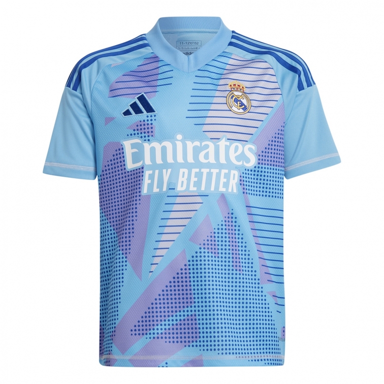 REAL MADRID GOALKEEPER JUNIOR SHIRT 2024-25