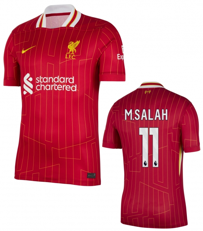 LIVERPOOL SALAH HOME SHIRT 2024-25