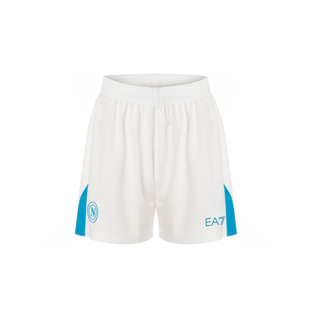 SSC NAPOLI PANTALONCINI HOME BIANCHI 2024-25