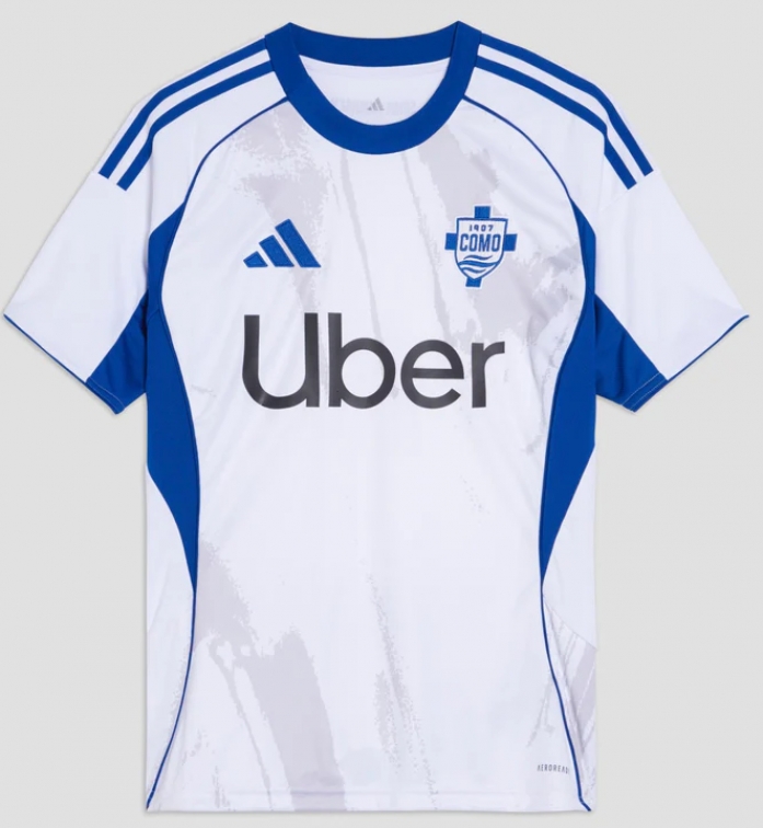 COMO CALCIO MAGLIA AWAY BIANCA 2025-26