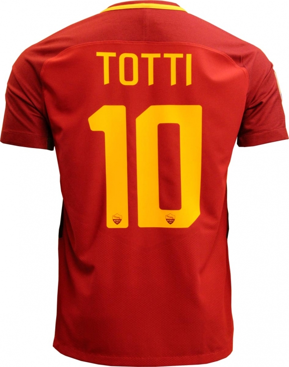 AS Roma Maglia Totti Roma 2019 Ufficiale stagione 2018/2019 Replica Autorizzata Francesco Totti numero 10 