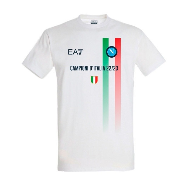SSC Napoli T-Shirt Campioni d'Italia Adulto e Bambino 2022/2023