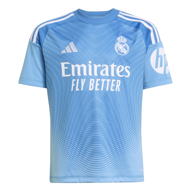 REAL MADRID GOALKEEPER JUNIOR SHIRT 2025-26