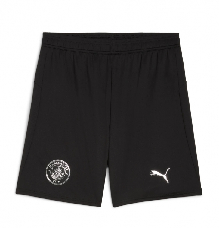 MANCHESTER CITY PANTALONCINI AWAY NERI 2025-26