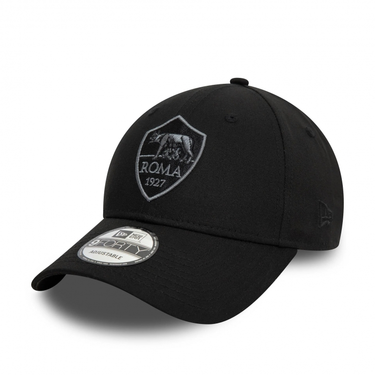 AS ROMA CAPPELLINO NERO CREST 9FORTY NEW ERA