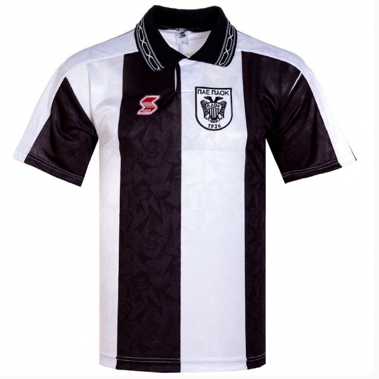 PAOK SALONICCO HOME VINTAGE SHIRT 1993-94