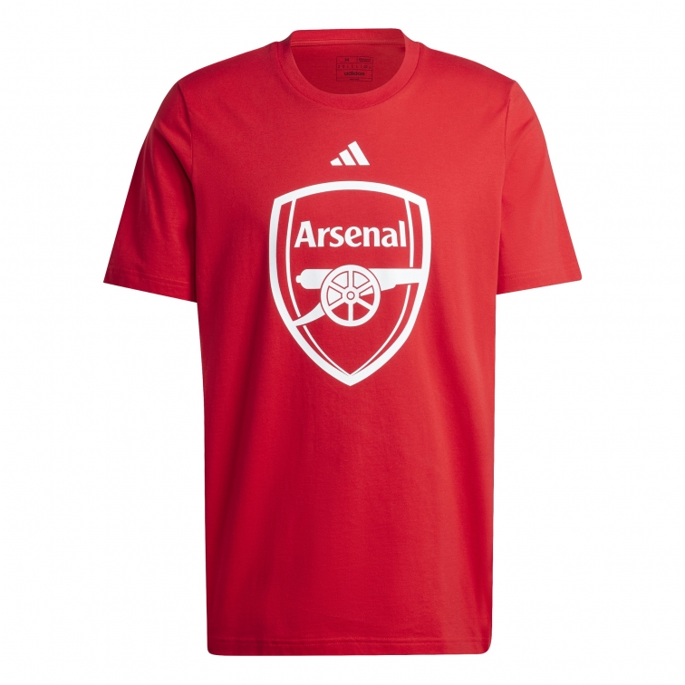 ARSENAL LOGO RED T-SHIRT 2024-25