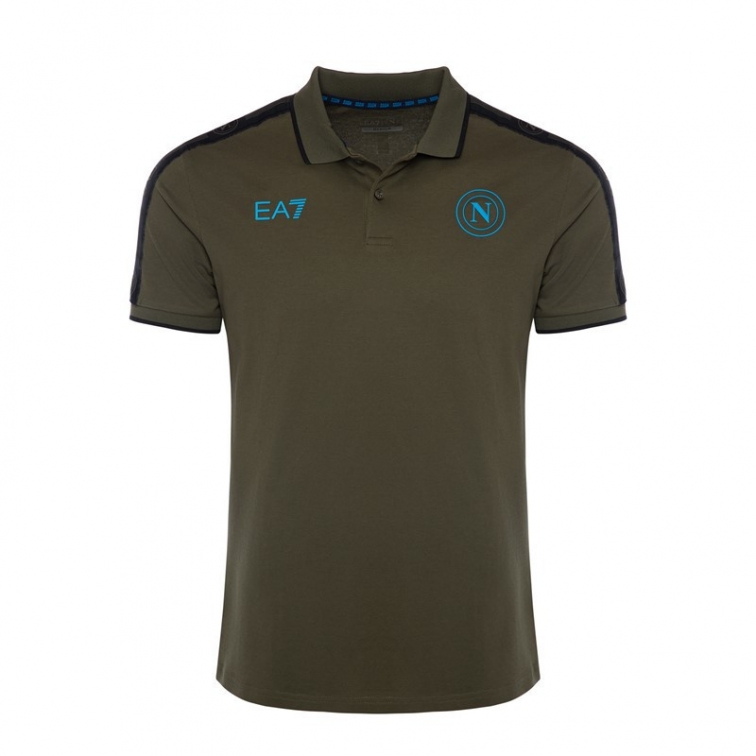 SSC NAPOLI OLIVE NIGHT POLO 2024-25